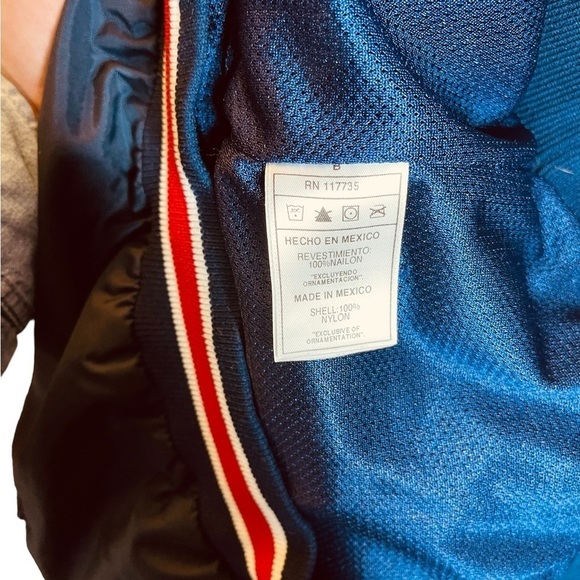 Bulldogs Uniforms Express Unisex Baseball Rain Pullover Windbreaker Size YXL - Picture 6 of 11